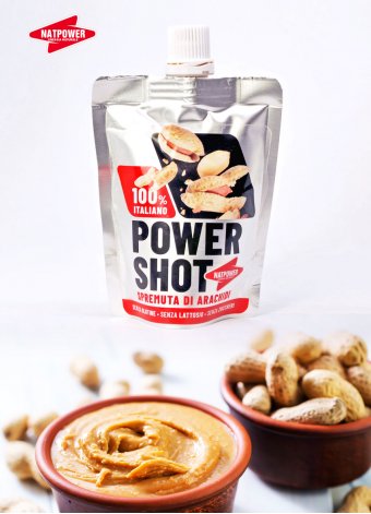 Burro di arachidi Natpower naturale 100% formato tascabile 70gr